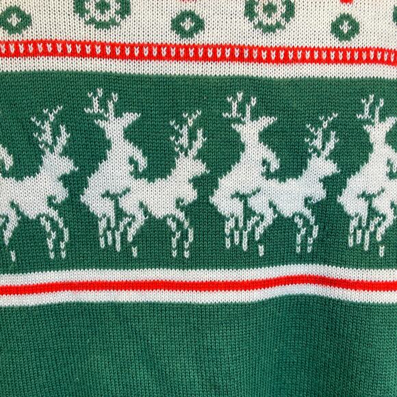 Tipsy Elves Racy Raunchy Reindeer Ugly Christmas Sweater Size Small - Picture 2 of 5